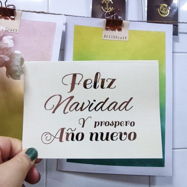 Tarjetas felicitaciones varias